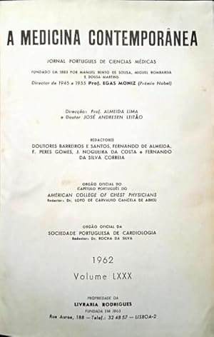 Seller image for A MEDICINA CONTEMPORNEA, ANO LXXX, 1962. for sale by Livraria Castro e Silva