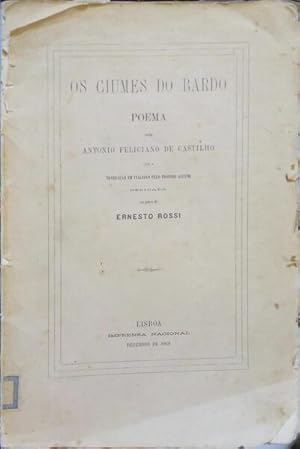 Bild des Verkufers fr OS CIUMES DO BARDO. zum Verkauf von Livraria Castro e Silva