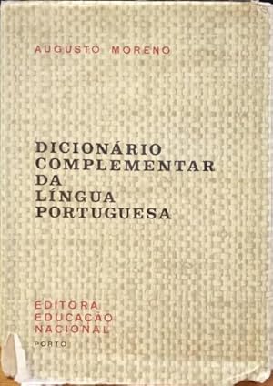 Imagen del vendedor de DICIONRIO COMPLEMENTAR DA LNGUA PORTUGUESA. [8. EDIO] a la venta por Livraria Castro e Silva