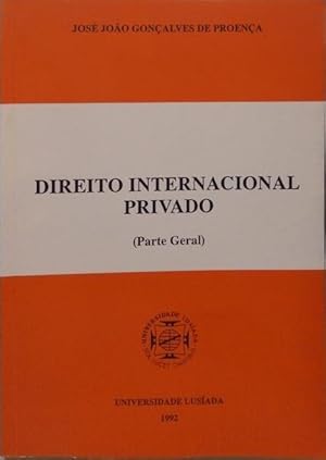 DIREITO INTERNACIONAL PRIVADO. [PARTE GERAL, 1992]