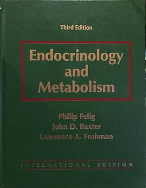 Imagen del vendedor de ENDOCRINOLOGY AND METABOLISM. a la venta por Livraria Castro e Silva