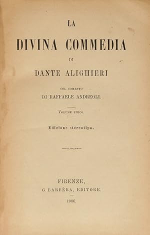 LA DIVINA COMMEDIA.