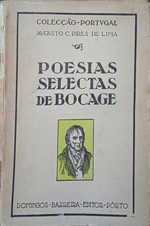 Seller image for POESIAS SELECTAS DE BOCAGE. for sale by Livraria Castro e Silva