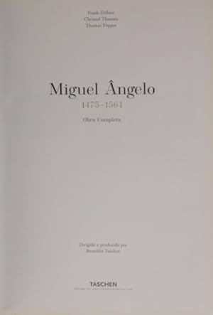 Image du vendeur pour MIGUEL NGELO, 1475-1564. mis en vente par Livraria Castro e Silva