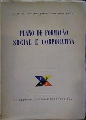 PLANO DE FORMAÇÃO SOCIAL E CORPORATIVA.