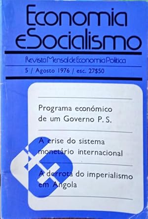ECONOMIA E SOCIALISMO, N.º 5, AGOSTO 1976.
