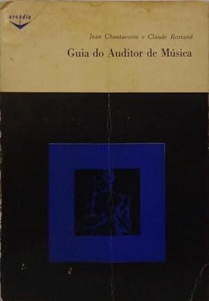 Immagine del venditore per GUIA DO AUDITOR DE MSICA. venduto da Livraria Castro e Silva
