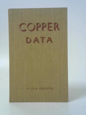 Bild des Verkufers fr Copper Data zum Verkauf von World of Rare Books