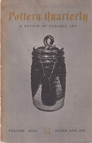 Seller image for Pottery Quarterly Volume 9, Number 34 for sale by timkcbooks (Member of Booksellers Association)