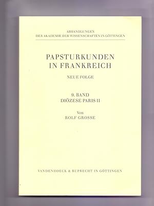 Bild des Verkufers fr Papsturkunden in Frankreich: Dizese Paris II. Abtei Saint-Denis: Bd 9: Abtei Saint-Denis. Bd.09 Dizese Paris II zum Verkauf von Die Wortfreunde - Antiquariat Wirthwein Matthias Wirthwein