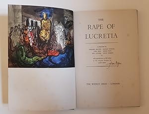 Image du vendeur pour The Rape of Lucretia, A Symposium Signed By John Piper mis en vente par Hornseys