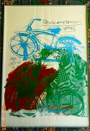 Seller image for Rauschenberg Works - Galerie Jamileh Weber Hardturmstrasse 110 CH-8005 Zrich. - June 7 - July 20 1991. for sale by EOS Buchantiquariat Benz