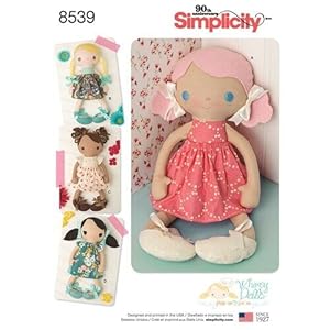 Immagine del venditore per Simplicity 8539 15" Stuffed Whimsy Dolls With Clothes venduto da Kota Books