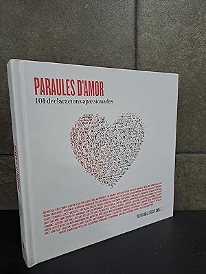 Imagen del vendedor de Paraules d'Amor: 101 Declaracions Apassionades a la venta por Lauso Books