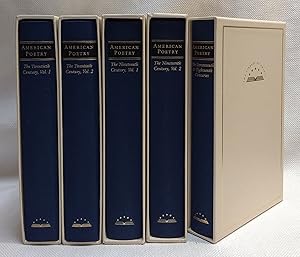 Seller image for American Poetry: The Seventeenth & Eighteenth Centuries / The Nineteenth Century Vols. 1 & 2 / The Twentieth Century, Vols. 1 & 2 [Five Volume Set] for sale by Book House in Dinkytown, IOBA