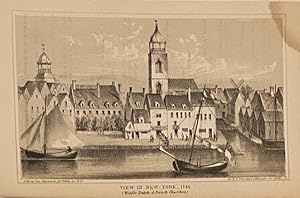 View in New York, 1746 (Middle Dutch & French Churches)