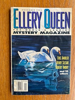 Image du vendeur pour Ellery Queen Mystery Magazine November 1993 mis en vente par Scene of the Crime, ABAC, IOBA