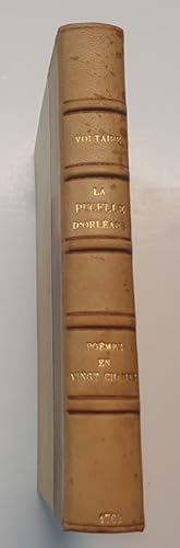 La pucelle d'Orléans - Poème divisé en vingt chants avec des notes - Nouvelle édition , corrigée ...