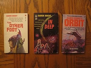 Damon Knight Three (3) Paperback Book Lot, including: The Other Foot - formerly Mind Switch (Nove...