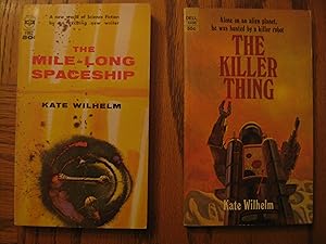 Kate Wilhelm Two (2) Paperback Book Lot, including: The Mile-Long Spaceship (Collection), and; Th...