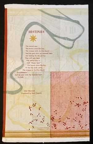 Seller image for Destinies - Broadside from the "Mutanabbi Street Starts Here" Series for sale by Long Brothers Fine & Rare Books, ABAA