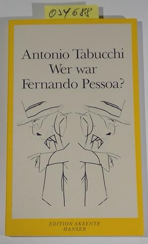 Bild des Verkufers fr Wer war Fernando Pessoa? Edition Akzente zum Verkauf von Antiquariat Trger