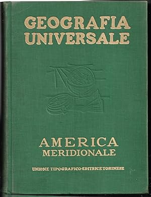 Bild des Verkufers fr Geografia Universale - America Meridionale zum Verkauf von Sergio Trippini