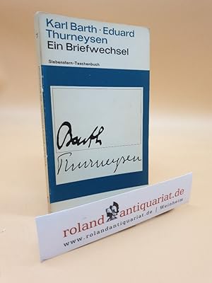 Imagen del vendedor de Ein Briefwechsel aus der Frhzeit der dialektischen Theologie a la venta por Roland Antiquariat UG haftungsbeschrnkt