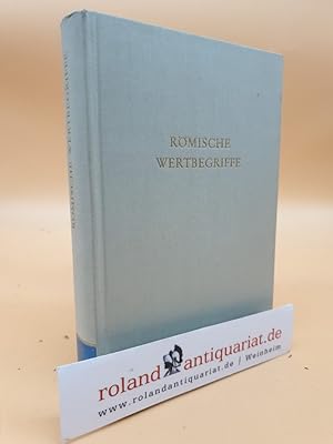 Bild des Verkufers fr Rmische Wertbegriffe / Wege der Forschung, Bd. 34 zum Verkauf von Roland Antiquariat UG haftungsbeschrnkt