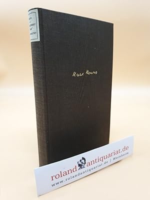 Immagine del venditore per Sittlichkeit und Kriminalitt (11. Band der Werke von Karl Kraus, hrsg. von Heinrich Fischer) venduto da Roland Antiquariat UG haftungsbeschrnkt