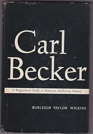 Seller image for Carl Becker for sale by CKBooks