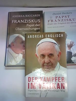 Bild des Verkufers fr Papst Franziskus. 3 Bnde zum Verkauf von Celler Versandantiquariat