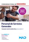 Personal de Servicios Generales. Temario parte específica volumen 2. Comunidad Foral de Navarra