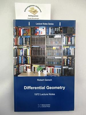 Image du vendeur pour Differential Geometry. 1972 Lecture Notes. mis en vente par Chiemgauer Internet Antiquariat GbR