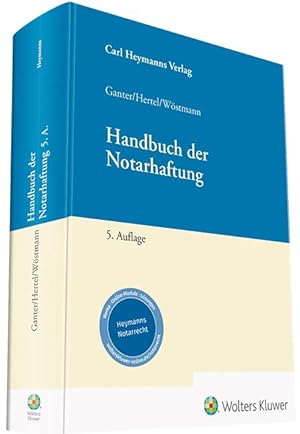 Seller image for Handbuch der Notarhaftung for sale by moluna