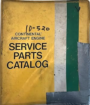 Continental Aircraft Engine Illustrated Parts Catalog TSIO-520 Engines