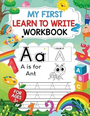 Bild des Verkufers fr My First Learn-to-write Workbook for Abc Kids (Paperback) zum Verkauf von Grand Eagle Retail