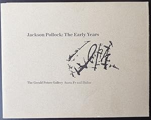 Seller image for Jackson Pollock: The Early Years for sale by Jeff Irwin Books