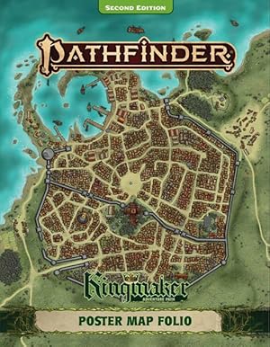 Bild des Verkufers fr Pathfinder Kingmaker Poster Map Folio zum Verkauf von moluna