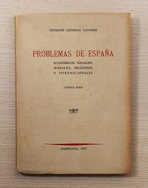 PROBLEMAS DE ESPAÑA. Económicos, sociales, morales, religiosos e internacionales