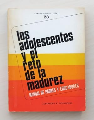 Immagine del venditore per LOS ADOLESCENTES Y EL RETO DE LA MADUREZ. Manual de padres y educadores venduto da Libros con Vidas