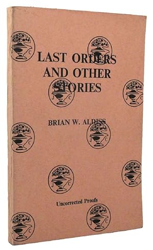 Seller image for LAST ORDERS and Other Stories for sale by Kay Craddock - Antiquarian Bookseller