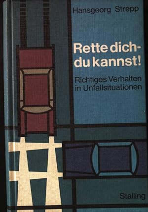 Imagen del vendedor de Rette dich - du kannst! : Richtiges Verhalten in Unfallsituationen. a la venta por books4less (Versandantiquariat Petra Gros GmbH & Co. KG)
