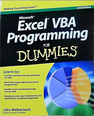 Seller image for Excel VBA Programming For Dummies for sale by Berliner Bchertisch eG