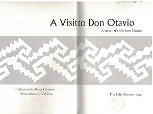 Image du vendeur pour A VISIT TO DON OTAVIO. A traveller's tela from Mexico mis en vente par Librera Torren de Rueda