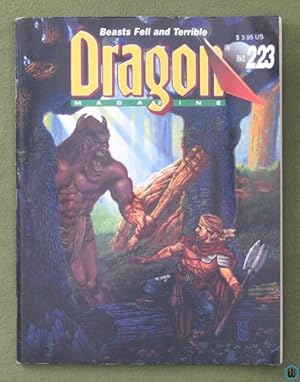 Seller image for Dragon Magazine, Issue 223: Beasts Fell and Terrible for sale by Wayne's Books