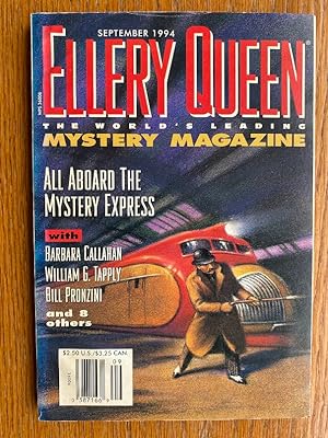 Bild des Verkufers fr Ellery Queen Mystery Magazine September 1994 zum Verkauf von Scene of the Crime, ABAC, IOBA