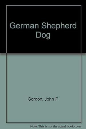 Imagen del vendedor de German Shepherd Dog a la venta por WeBuyBooks