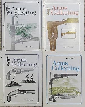 Seller image for Canadian Journal of Arms Collecting, V.27, No.1, 2, 3, 4, 1989 for sale by John Simmer Gun Books +
