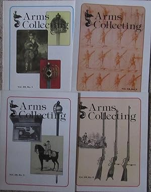 Seller image for Canadian Journal of Arms Collecting, V.28, No.1, 2, 3, 4, 1990 for sale by John Simmer Gun Books +